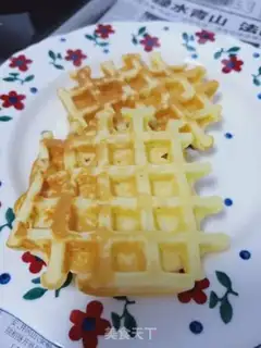 Make original waffles step 4