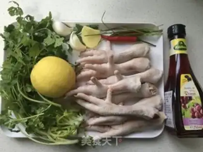 Make Lemon chicken claws step 0