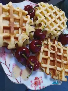 Make original waffles step 5