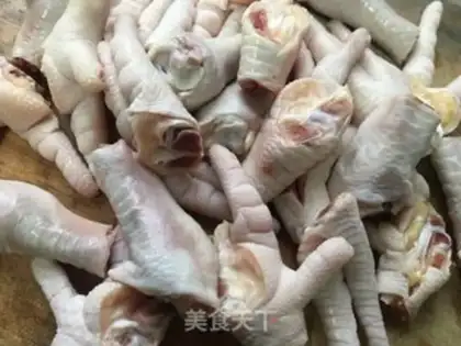 Make Lemon chicken claws step 1