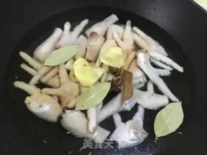 Make Lemon chicken claws step 2