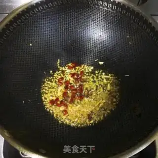 Make Bean petal fried fish step 3