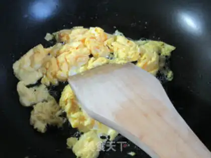 Make Duck egg and cabbage step 3