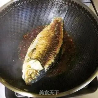Make Bean petal fried fish step 6