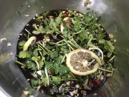 Make Lemon chicken claws step 7