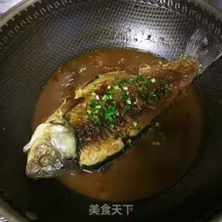 Make Bean petal fried fish step 8