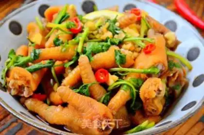 Make Lemon chicken claws step 9