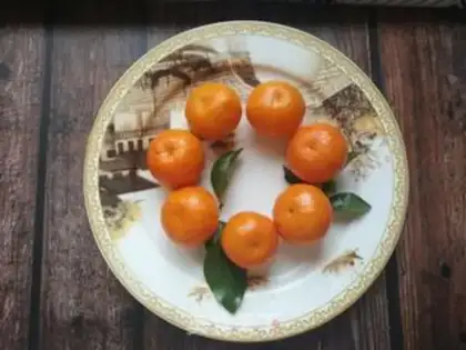 Make Mountain medicine with oranges step 3