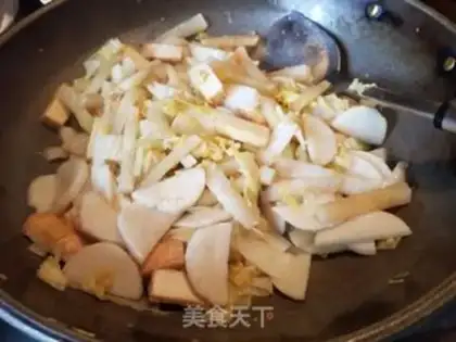 Make Scrambled rice cake step 11
