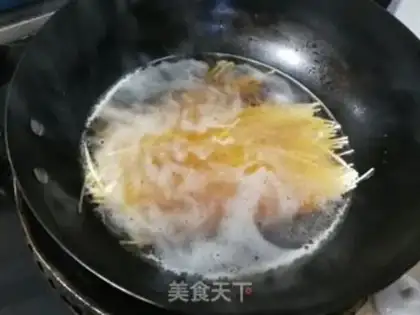 Make Porridge chicken soup step 7