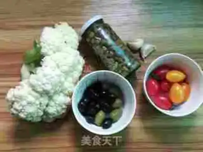 Make Flower salad step 0
