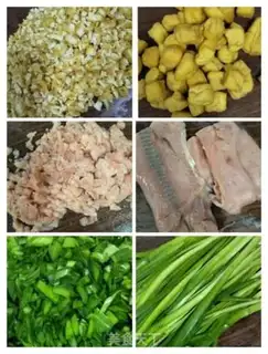 Make Fish and bean tofu step 1