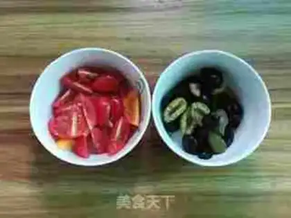 Make Flower salad step 3