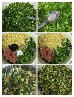 Make Fish and bean tofu step 2