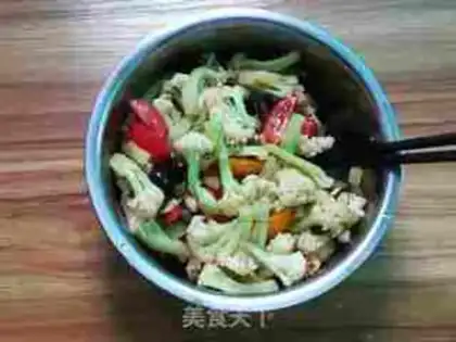 Make Flower salad step 6