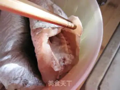 Make Red tooth cod step 1