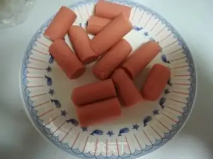 Make Sausage candy rolls step 0