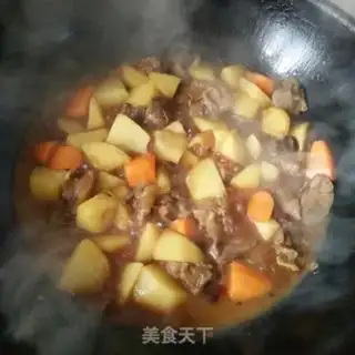 Make Beef stew potato carrots step 7