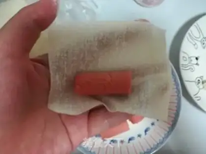 Make Sausage candy rolls step 2