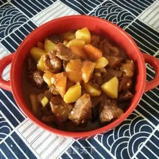 Make Beef stew potato carrots step 11