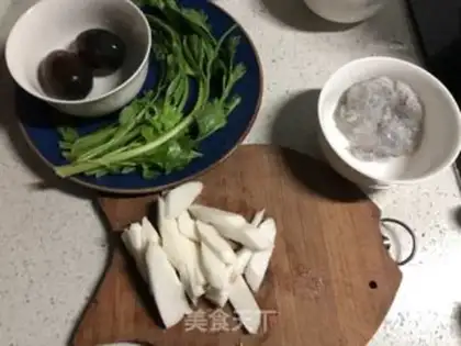 Make Vegetable seafood porridge step 3