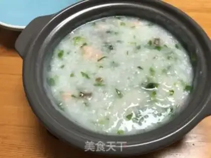 Make Vegetable seafood porridge step 4