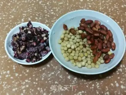 Make Black corn peanut soy step 0