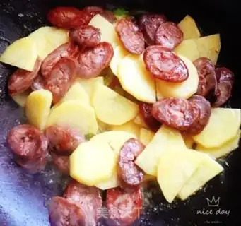 Make Weenie fried potato chips step 9