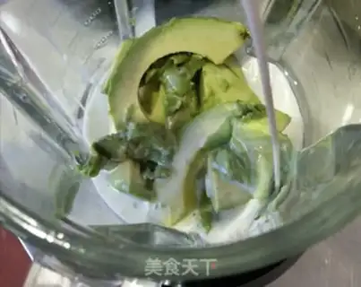 Make Blueberry Spleen Snow step 1