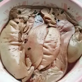 Make Homemade pork liver step 9