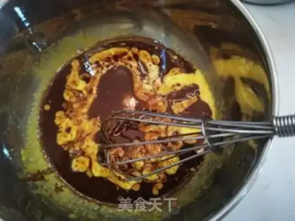 Make Butter chocolate cake step 3