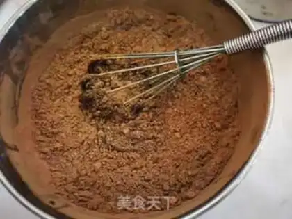 Make Butter chocolate cake step 5