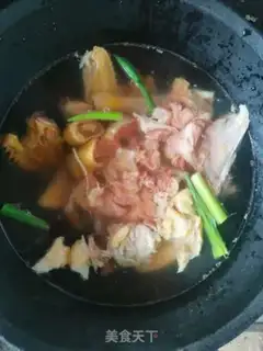Make Chicken stew mushrooms step 1