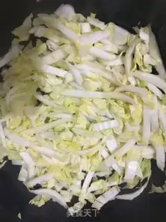Make Clear the cabbage step 1