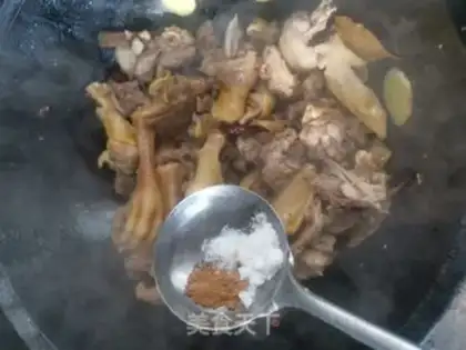 Make Chicken stew mushrooms step 5