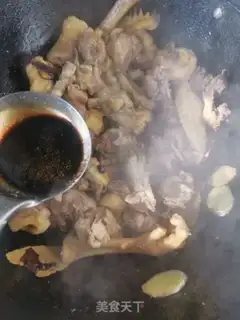 Make Chicken stew mushrooms step 6