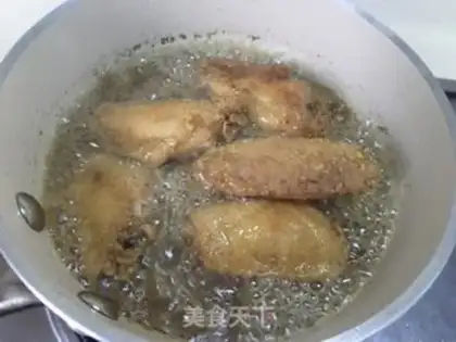 Make Egg chicken wings step 8