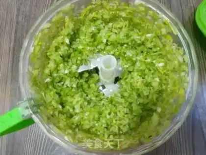 Make The emerald dumplings step 1