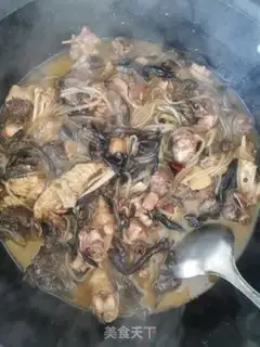 Make Chicken stew mushrooms step 10
