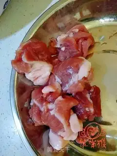 Make Meat and bean bubbles step 2