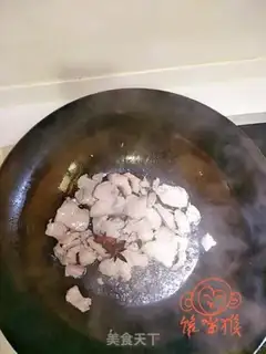 Make Meat and bean bubbles step 4