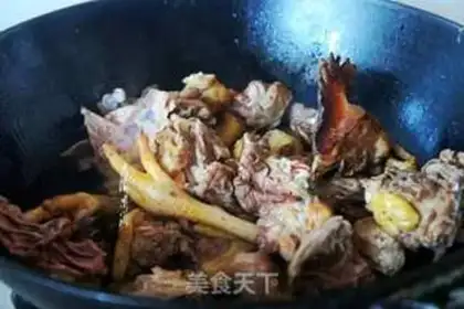 Make Chicken stew step 1