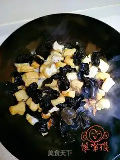 Make Meat and bean bubbles step 6