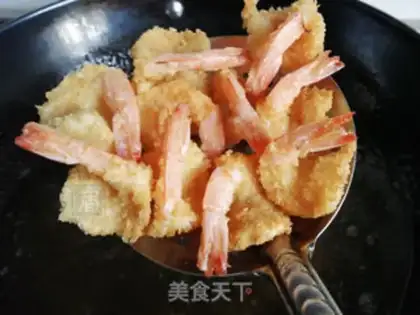 Make Gold phoenix shrimp step 5