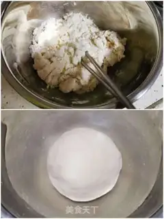 Make White rose buns step 1