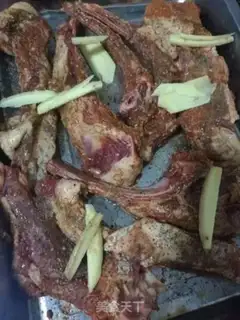 Make ♪ A happy lamb steak ♪ step 6