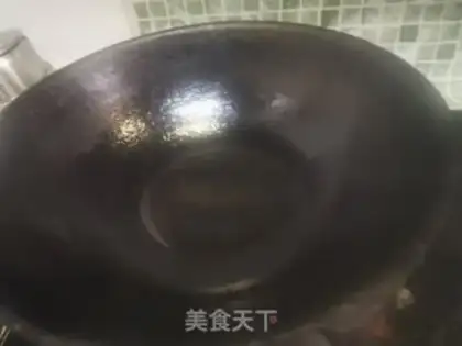 Make Fried silk step 1