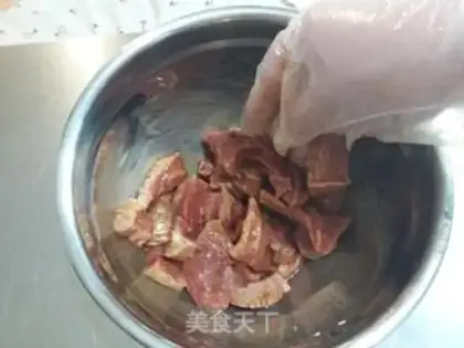 Make Mushroom roast beef step 2