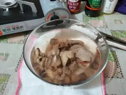 Make Pepper fried chicken liver step 3