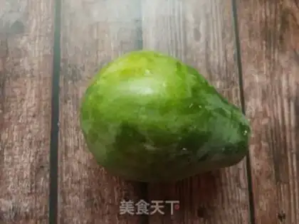 Make Sour papaya step 0